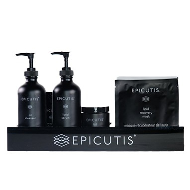 Epicutis Black Acrylic Back Bar